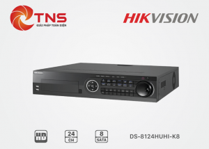 ĐẦU GHI HIK-VISION DS-8124HUHI-K8  24 kênh,  8 SATA