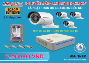 Lắp Đặt 04 Camera HIK-Vision 2.0