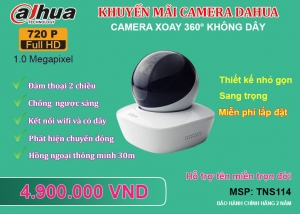 Lắp Đặt Camera IP Dahua 360 1Mp