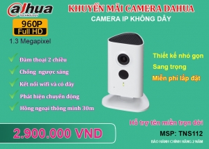 Camera Ip Dahua Không Dây 1.3 MP