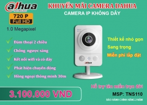 Camera Ip Dahua Không Dây 1.0 MP KW12WP