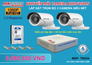 Lắp Đặt 02 Camera HIK-Vision 2.0