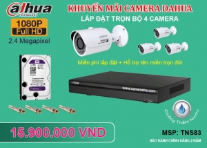 Lắp Đặt 04 Camera IP