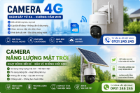 📡 Camera 4G & Camera năng lượng mặt trời là gì?