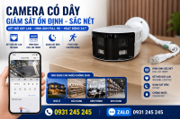 Sản phẩm camera quan sát tại TP.HCM – WiFi, có dây, 4G, năng lượng mặt trời | Camera TNS